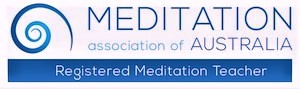 Meditation Teacher registered and accredited by Meditation Association of Australia